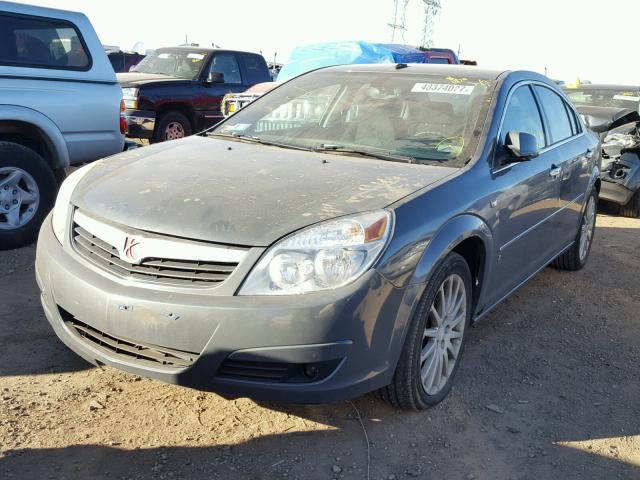 1G8ZV57777F191703 - 2007 SATURN AURA XR GRAY photo 2