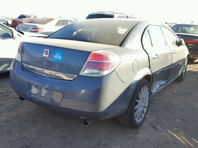 1G8ZV57777F191703 - 2007 SATURN AURA XR GRAY photo 4