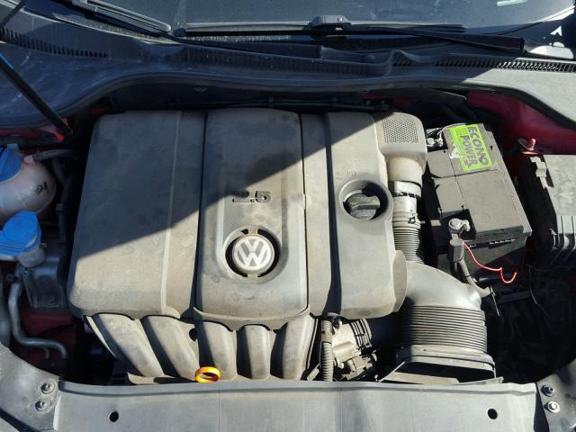 WVWDB7AJXDW119530 - 2013 VOLKSWAGEN GOLF 红色 照片 7