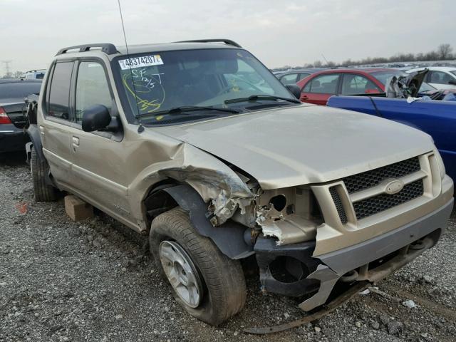 1FMZU77E31UC66446 - 2001 FORD EXPLORER S GOLD photo 1