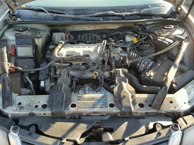 2G1WF52E559231156 - 2005 CHEVROLET IMPALA SILVER photo 7