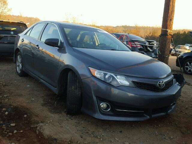 4T1BF1FK9EU342659 - 2014 TOYOTA CAMRY L GRAY photo 1