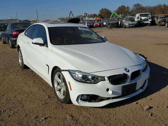 WBA3N9C52EK245935 - 2014 BMW 428 XI WHITE photo 1