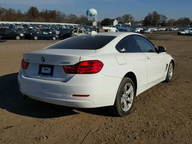 WBA3N9C52EK245935 - 2014 BMW 428 XI WHITE photo 4