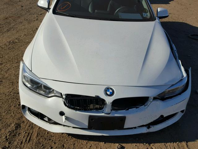 WBA3N9C52EK245935 - 2014 BMW 428 XI Beyaz fotoğraf 7