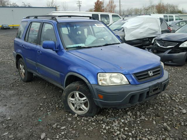 JHLRD18671C036636 - 2001 HONDA CR-V EX BLUE photo 1