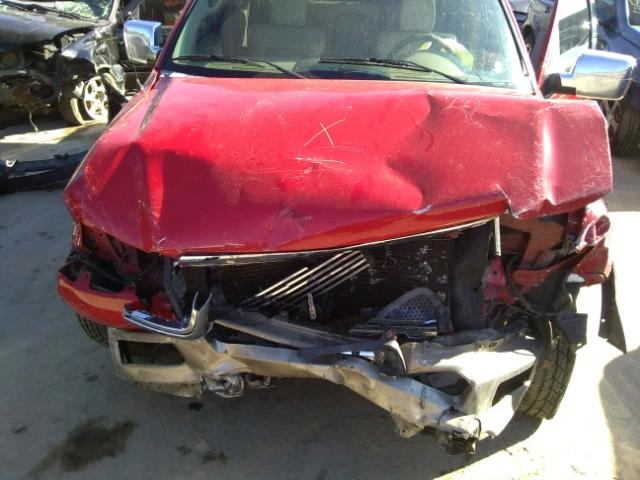 1FTPW12564KC91707 - 2004 FORD F150 SUPER RED photo 7