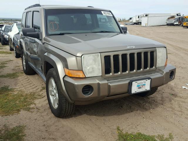 1J8HG48K46C257612 - 2006 JEEP COMMANDER Qəhvəyi foto 1