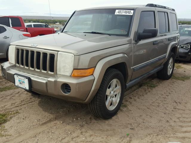 1J8HG48K46C257612 - 2006 JEEP COMMANDER Qəhvəyi foto 2
