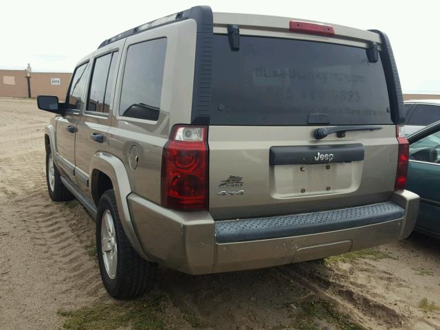 1J8HG48K46C257612 - 2006 JEEP COMMANDER Qəhvəyi foto 3