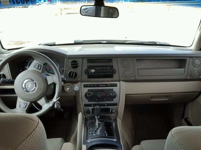 1J8HG48K46C257612 - 2006 JEEP COMMANDER Qəhvəyi foto 9