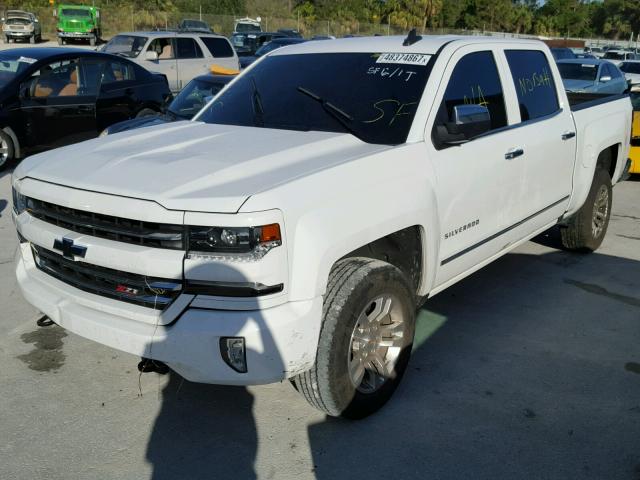 3GCUKSEC9GG264463 - 2016 CHEVROLET SILVERADO WHITE photo 2