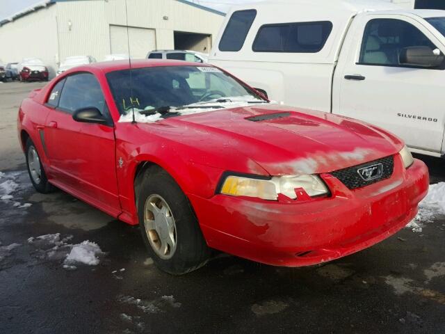 1FAFP4043YF131695 - 2000 FORD MUSTANG RED photo 1