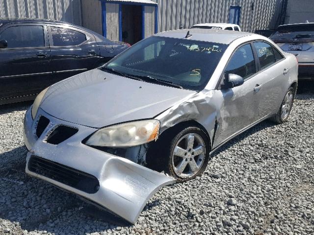 1G2ZH57N184131834 - 2008 PONTIAC G6 GT SILVER photo 2