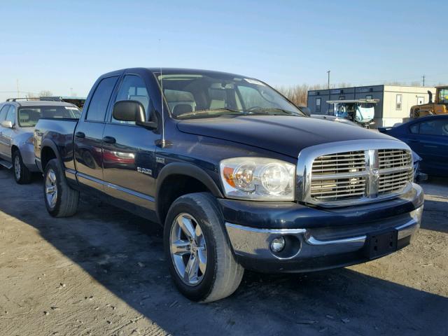 1D7HU18278J179362 - 2008 DODGE RAM 1500 S BLUE photo 1