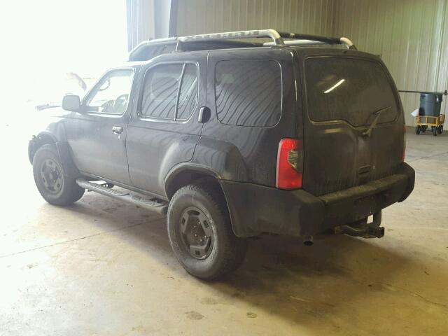 5N1ED28Y54C649955 - 2004 NISSAN XTERRA XE BLACK photo 3