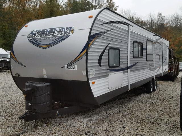 4X4TSMM22FA313770 - 2015 UTILITY TRAILER GRAY photo 2