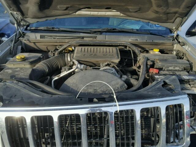 1J4HS58N76C136198 - 2006 JEEP GRAND CHER SILVER photo 7