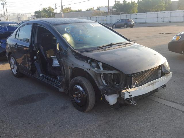 19XFA1F65BE010042 - 2011 HONDA CIVIC LX-S Սև լուսանկար 1