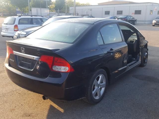 19XFA1F65BE010042 - 2011 HONDA CIVIC LX-S Սև լուսանկար 4