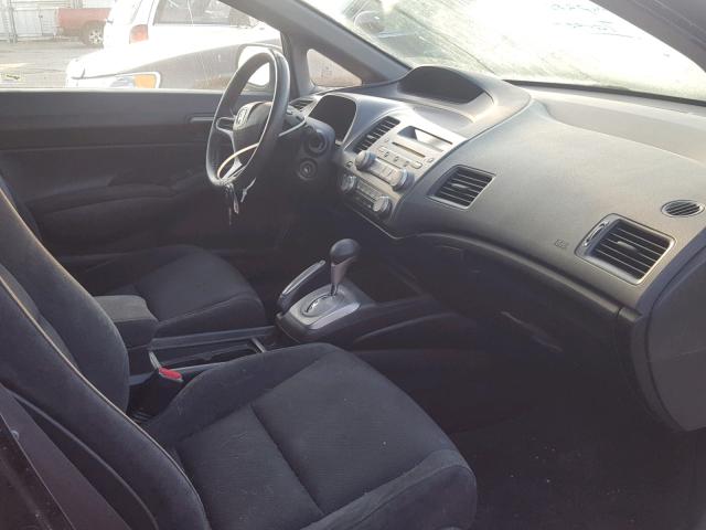 19XFA1F65BE010042 - 2011 HONDA CIVIC LX-S Սև լուսանկար 5