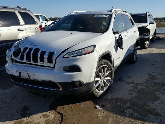 1C4PJLDB5EW232137 - 2014 JEEP CHEROKEE L WHITE photo 9