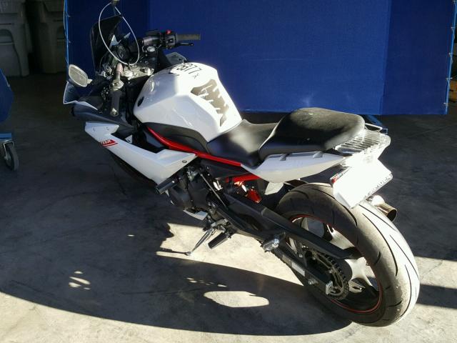 JYARJ18E1DA012213 - 2013 YAMAHA FZ6 R WHITE photo 3