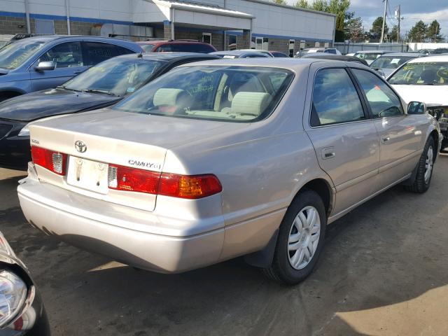 4T1BG22K31U812851 - 2001 TOYOTA CAMRY CE TAN photo 4