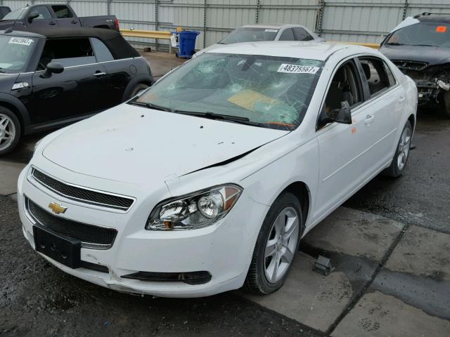 1G1ZA5EU0CF393974 - 2012 CHEVROLET MALIBU LS 白色 照片 2