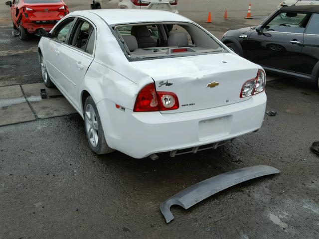 1G1ZA5EU0CF393974 - 2012 CHEVROLET MALIBU LS 白色 照片 3