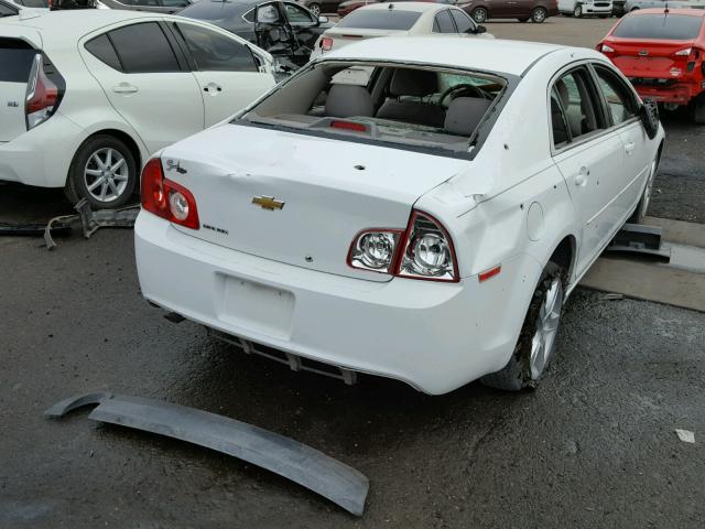 1G1ZA5EU0CF393974 - 2012 CHEVROLET MALIBU LS 白色 照片 4