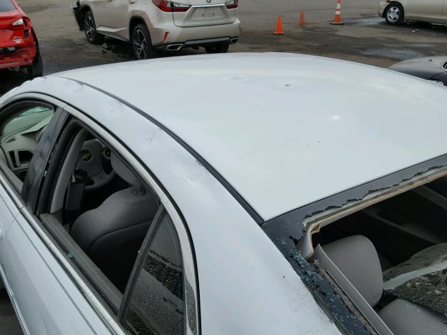 1G1ZA5EU0CF393974 - 2012 CHEVROLET MALIBU LS 白色 照片 9