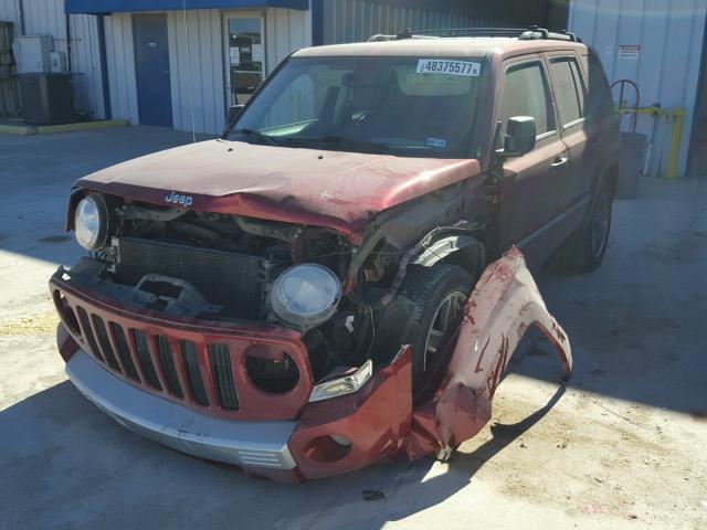 1J8FT48BX9D155300 - 2009 JEEP PATRIOT LI RED photo 2