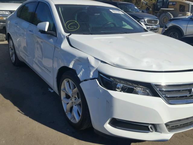 2G1125S39E9161357 - 2014 CHEVROLET IMPALA LT WHITE photo 9