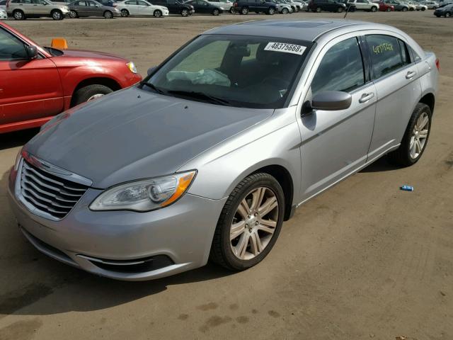 1C3CCBBB4DN547462 - 2013 CHRYSLER 200 SILVER photo 2