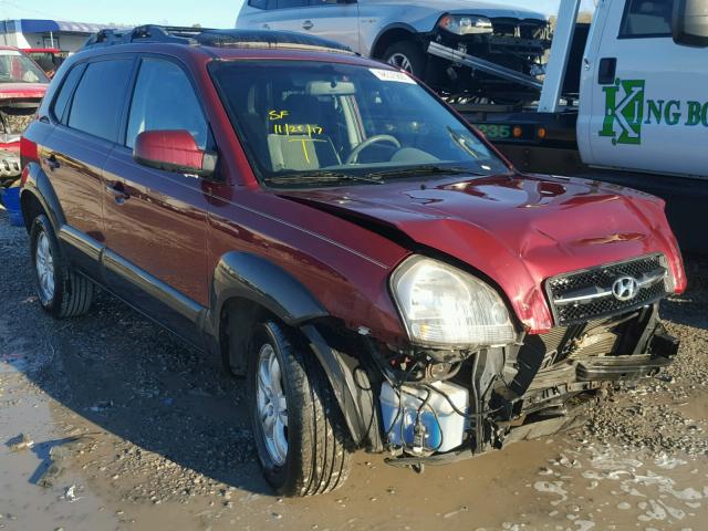 KM8JN72D67U480994 - 2007 HYUNDAI TUCSON SE MAROON photo 1