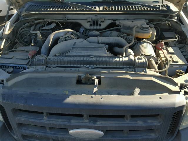 1FTSX20P85EB08289 - 2005 FORD F250 SUPER WHITE photo 7