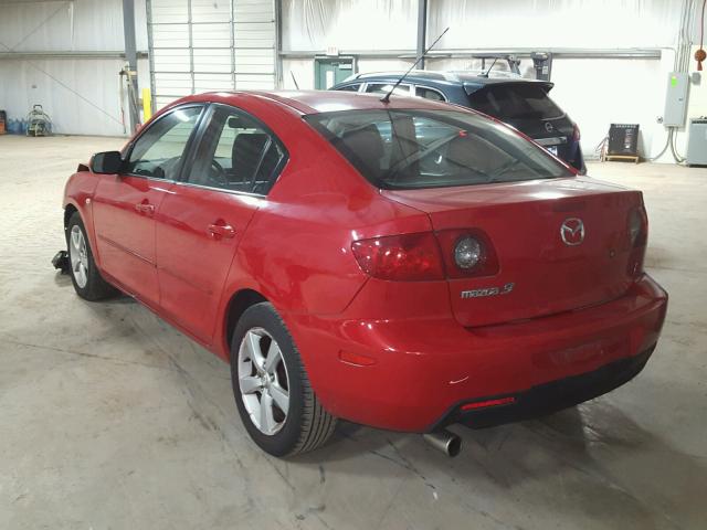 JM1BK32F461416531 - 2006 MAZDA 3 I RED photo 3