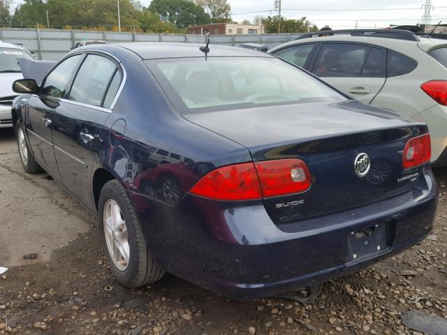 1G4HP57276U251131 - 2006 BUICK LUCERNE CX BLUE photo 3