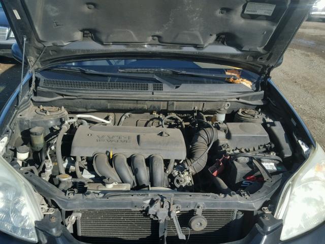 2T1KR32E43C030637 - 2003 TOYOTA COROLLA MA BLACK photo 7