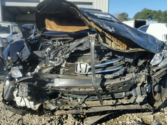 5J6TF3H32DL001399 - 2013 HONDA CROSSTOUR BLACK photo 9