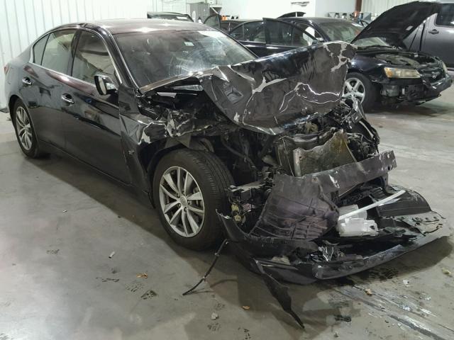 JN1BV7AP3FM342075 - 2015 INFINITI Q50 BASE Чорний фото 1