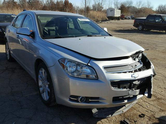 1G1ZE5EB0A4132839 - 2010 CHEVROLET MALIBU LTZ SILVER photo 1