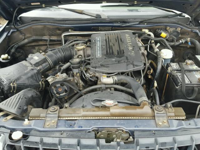 JA4LS31H81P064187 - 2001 MITSUBISHI MONTERO SP BLUE photo 7