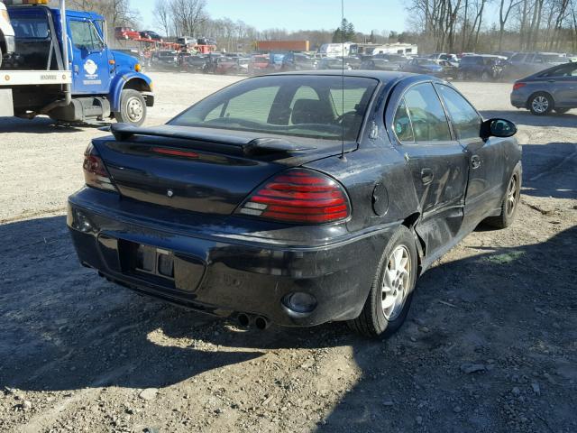 1G2NE52F14M655289 - 2004 PONTIAC GRAND AM S BLACK photo 4