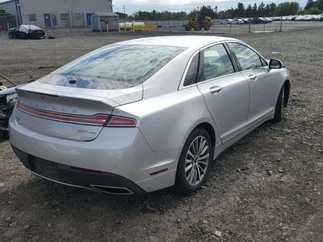 3LN6L5DC3HR627088 - 2017 LINCOLN MKZ SELECT SILVER photo 4