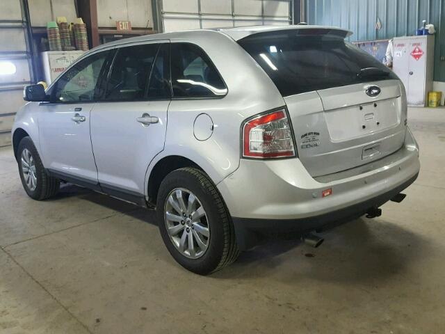 2FMDK48CX9BA65026 - 2009 FORD EDGE SEL SILVER photo 3