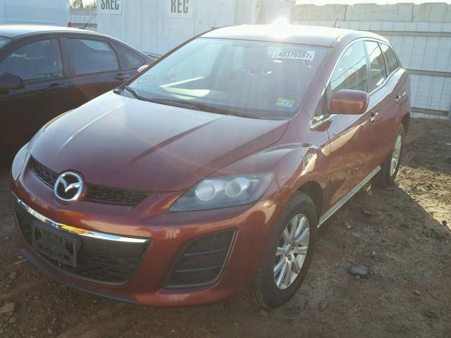 JM3ER2WM8A0315395 - 2010 MAZDA CX-7 BURGUNDY photo 2