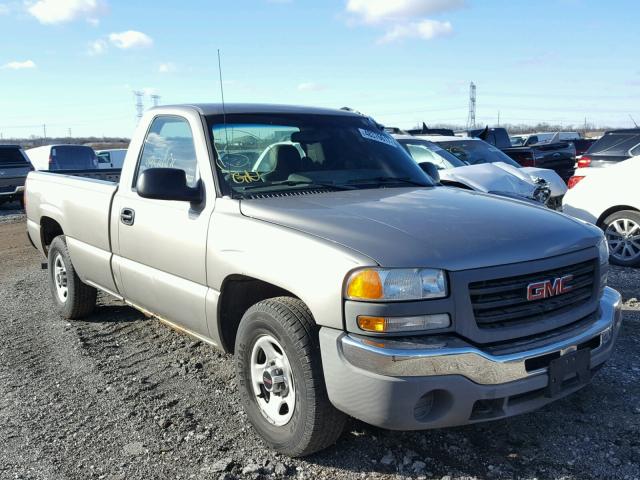 1GTEC14X43Z346689 - 2003 GMC NEW SIERRA SILVER photo 1