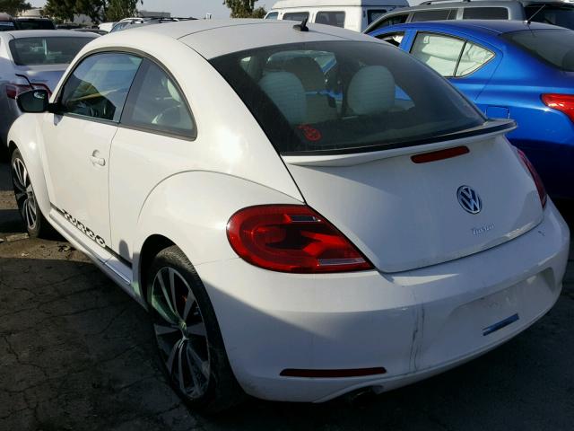 3VWVA7AT5CM604193 - 2012 VOLKSWAGEN BEETLE TUR WHITE photo 3